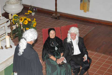 Hochzeit von Pfarrer Strauber mit R. Wedemann in Dornheim