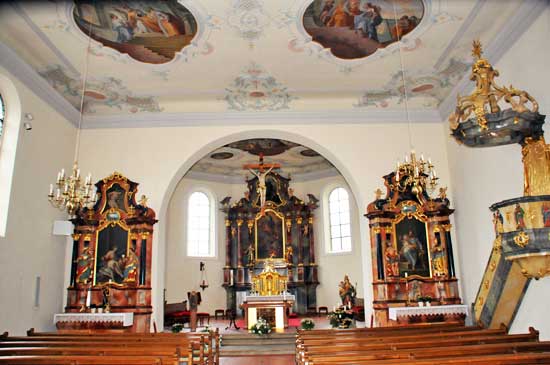 Pfarrkirche Waldkirch Mariä Aufnahme in den Himmel